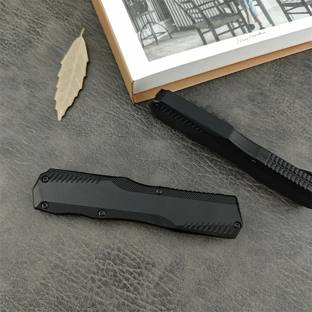 NEW KS 9000 Pocket Knife Black Stonewashed D2 Blade T6 Aluminum Handle Outdoor EDC Camping Hiking Survival Hunting Tools Gift