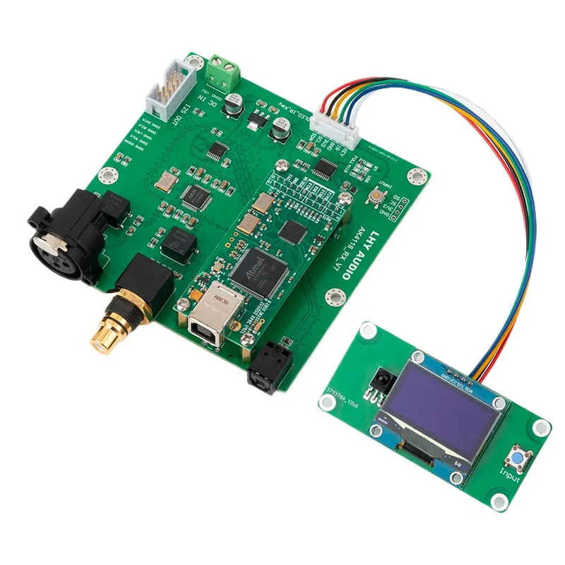 QCC5125+AK4118 Receiver USB Coaxial Bluetooth AES Fiber To IIS Supports XMOS/Amanero For PCM1794 Decoding DAC