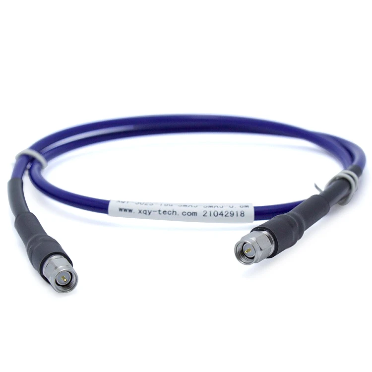XINQY COAXIAL RF Cable Assembly SMA-Male 18GHz Customizable Communication Microwave Cables