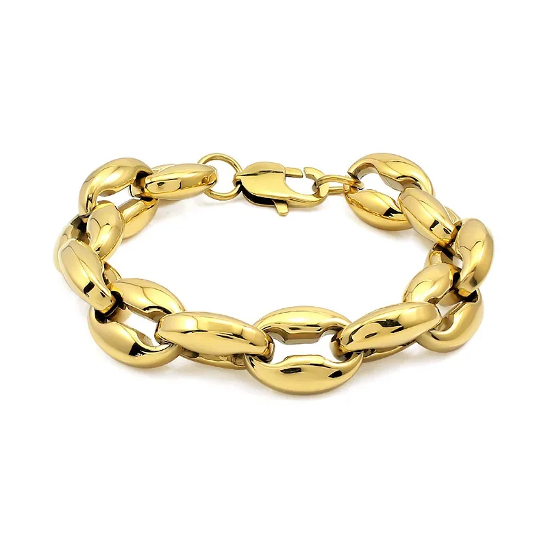 Fashion bracelet women sliver and gold Coffee link bracelet chain friendship Choker bracelets pulseras gifts for mujer 2025