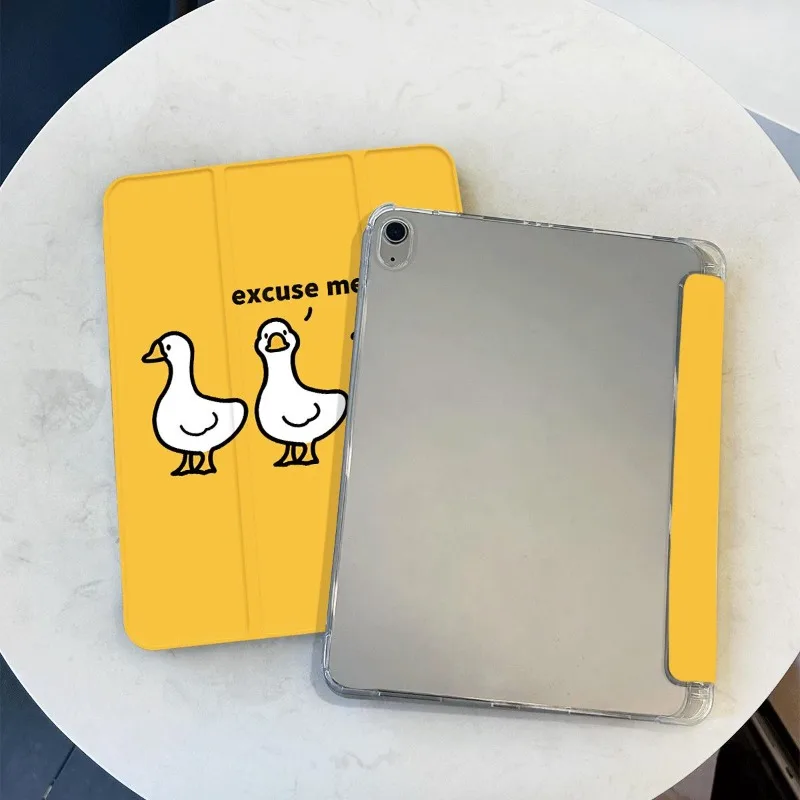 Duckling Smart Stand Case Cover for Case Ipad 10th Generation Ipad 9 Generation Case Ipad Pro 11 Cases 2021 10.2 7th 8th 9th Gen