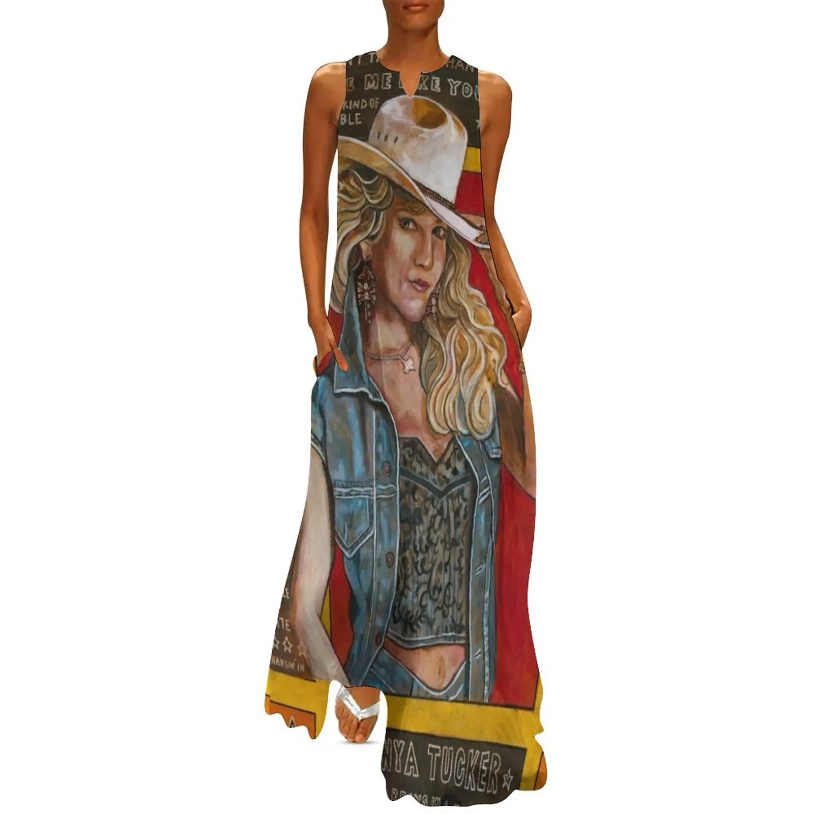 

Tanya Tucker Long Dress women"s fashion dresses women"s evening dress 2024