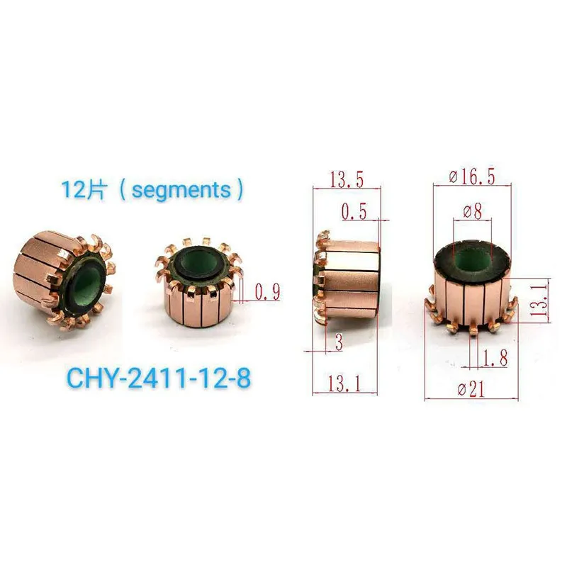 16.5*8*13.1*12p Rectifier Reverser Copper Head Chy-2411-12-8