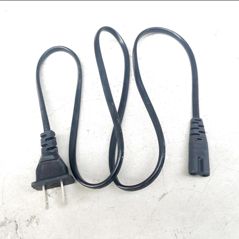 250 فولت 6A كابل الطاقة 2-Pin IEC320 C7 الولايات المتحدة تمديد الحبل لديل شاحن الكمبيوتر المحمول كانون طابعة مكبر صوت راديو PS4 XBOX LG سوني #5