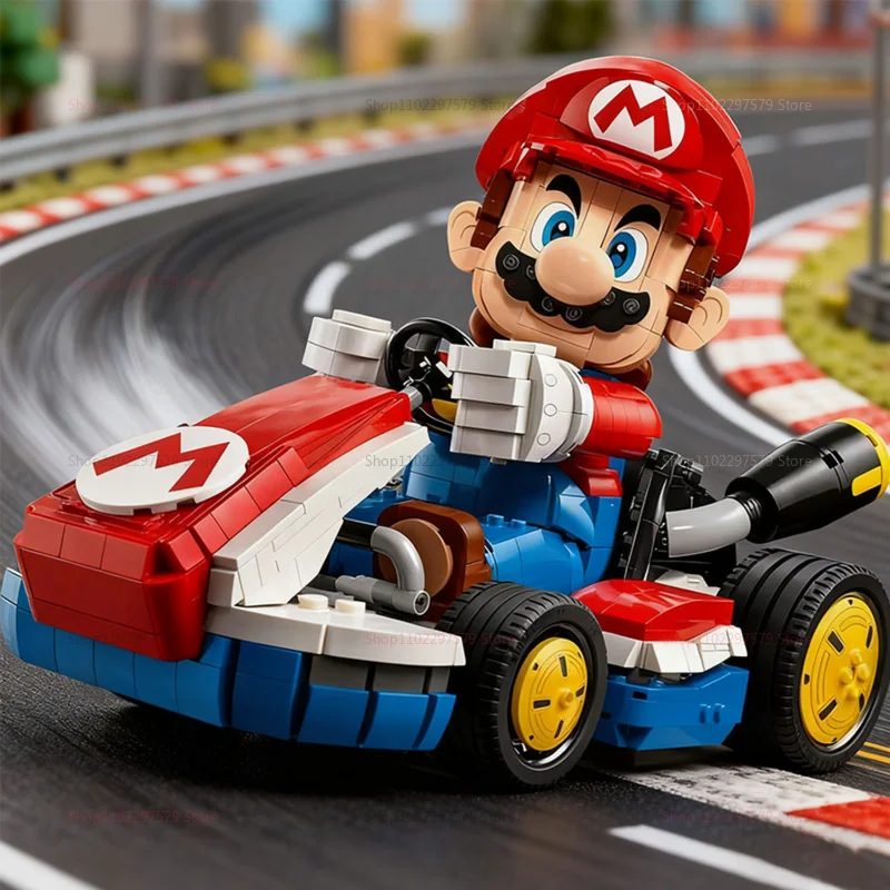 

2025 креативные стандартные гоночные 72037, строительные блоки, обучающие игрушки «сделай сам», набор игрушек для детей, мальчиков и девочек, креативный подарок, гоночный автомобиль