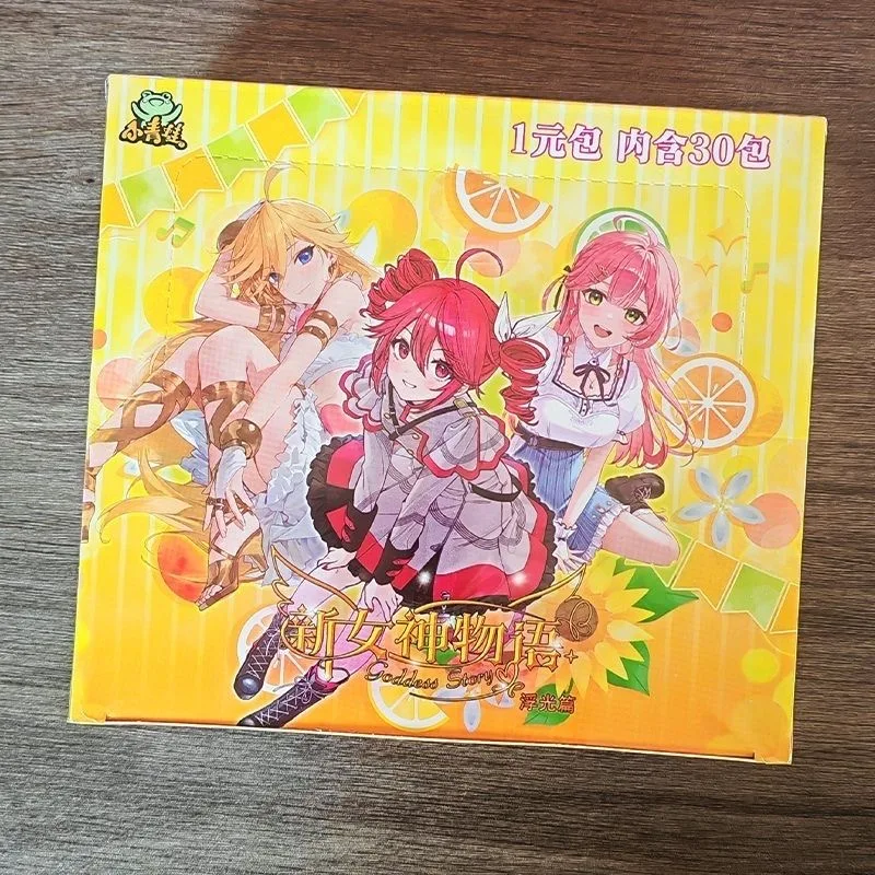 Nieuwe Hot Godin Verhaalkaart Fufeng Hoofdstuk Kleurrijke Flashcard Anime Karakter Collectie Kaartspellen Speelgoed Meisjes Geschenken
