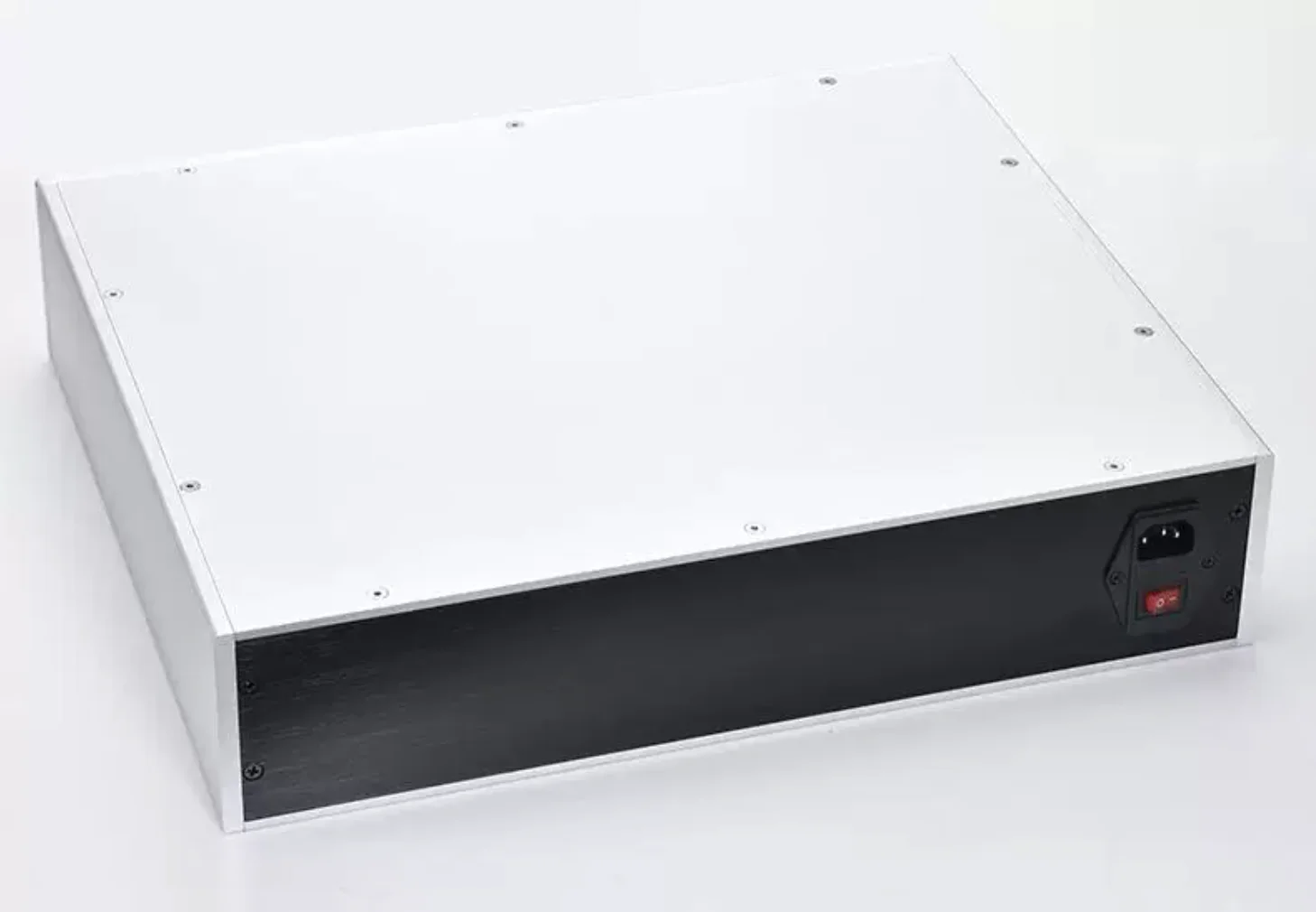 430*92*360mm Multi-Purpose Full Aluminum Chassis for Amplifier, Preamp, DAC, Decoder & Headphone Amp | DIY Hi-Fi Audio Enclosure