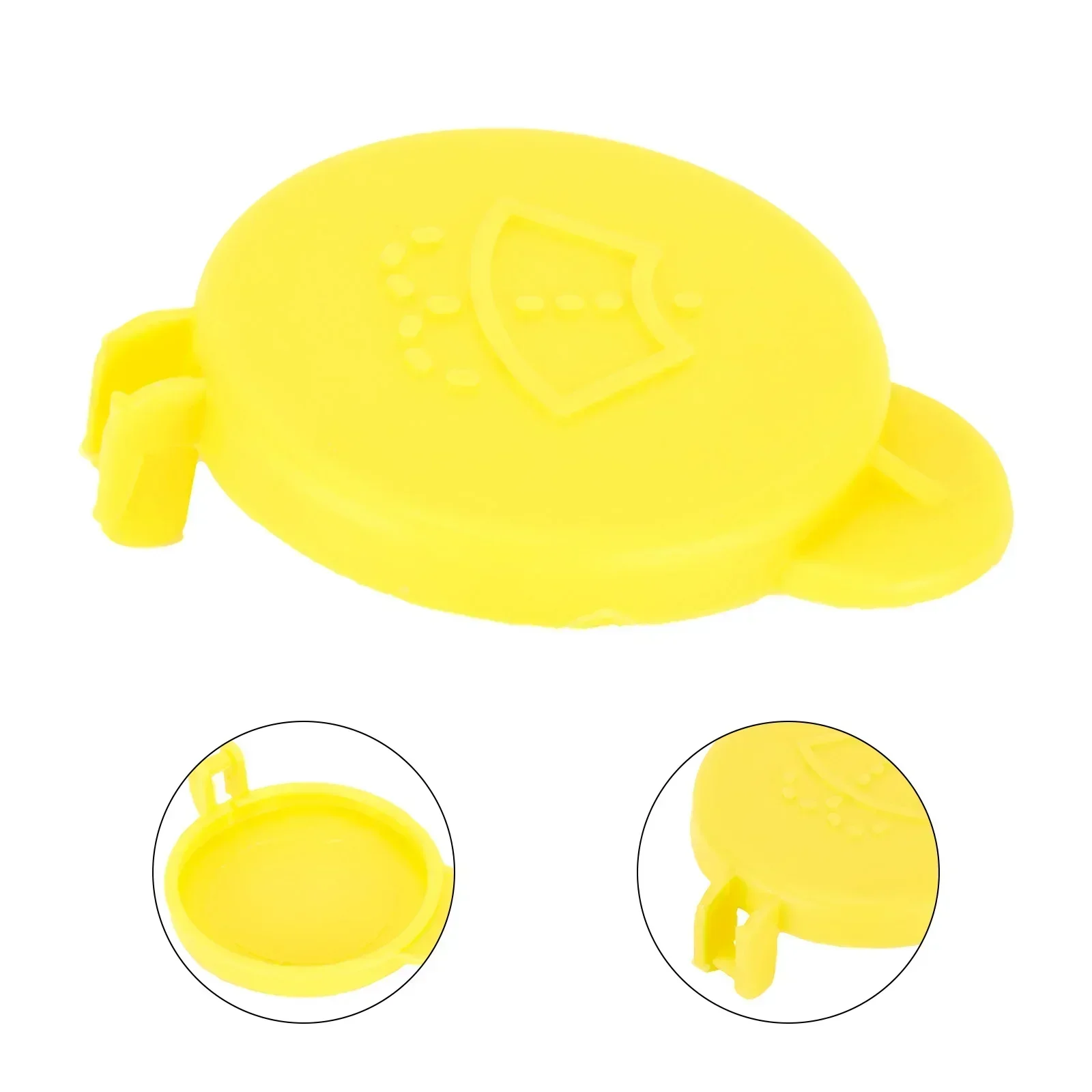 Car Wiper Washer Tank Bottle Cap ABS Bottle Caps Front Reservoir Cover Yellow 1488251 For Ford Fiesta 2001-2008