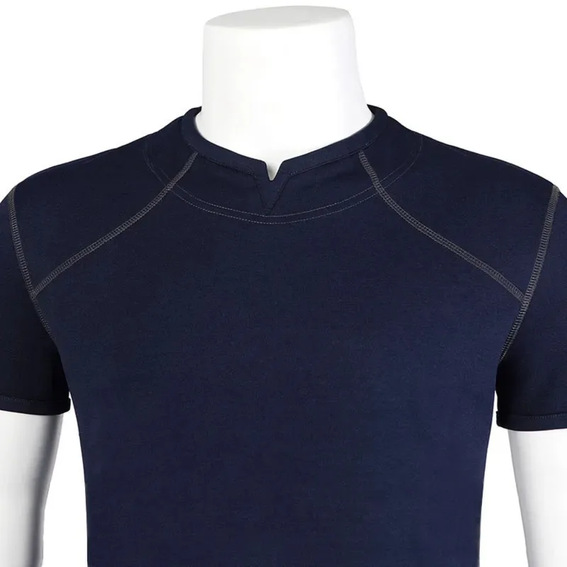 2025 New Game Resident 4 Leon Cosplay Costume Men Fashion T-Shirt Outdoor Tight Tactical Tshirt Kennedy Role Play Tee Hallow ★☆★