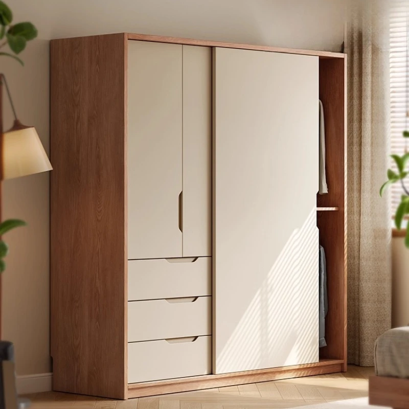 

Bedroom Wooden Wardrobe Women Women Storage Organizer Luxury Wardrobe Hotel Shelves Szafa Tekstylna Na Ubrania Furnitures