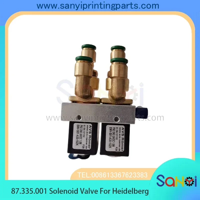 

Лучшее качество 87.335.001/01 Пилотный клапан Vorsteuerventil для деталей печатной машины Heidelberg