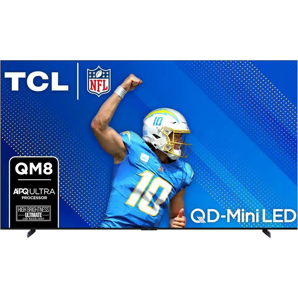 115-Inch QM89 QLED 4K Smart QD-Mini LED TV with Google TV (115QM891G, 2024 Model) Dolby Vision HDR, Dolby Atmos, Game Accelerato