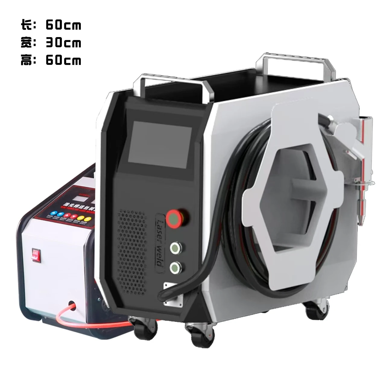 3 In 1 1500w 1000w 2000w Hand Held Fiber Laser Welding Machine For Portable Laser Rust Remover Dust Old Paint Laser Cleaner