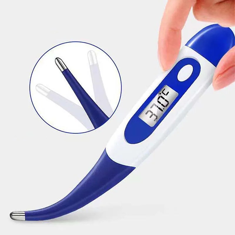 Thermometer Electronic Soft Head Digital Oral Armpit Temperature Measurement Household Adults Children Thermometers for Fever