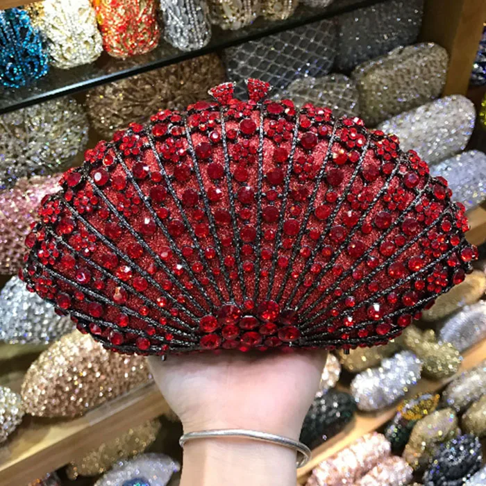 

XIYUAN розовый/золотой свадебный клатч со стразами, новые женские вечерние клатчи с кристаллами, женские вечерние сумки на плечо с цепочкой