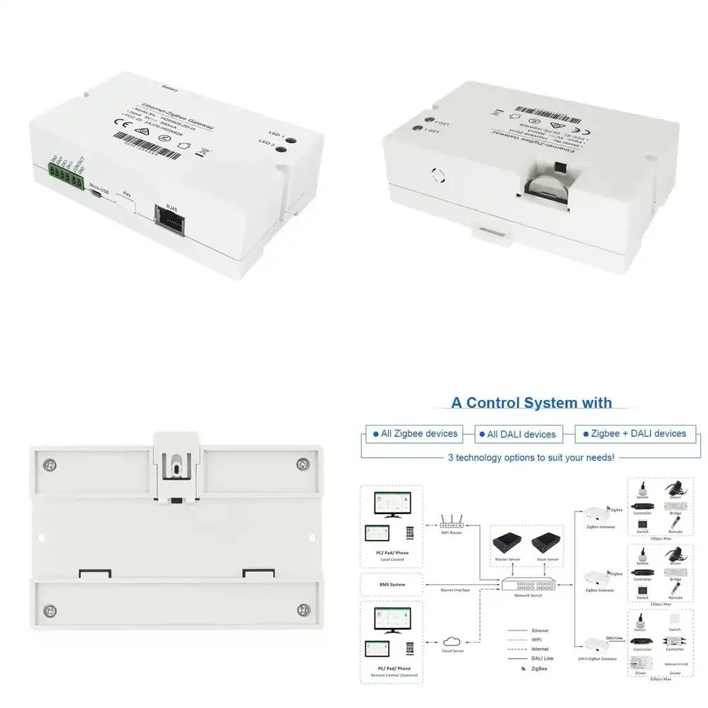 

Outdoor Industrial Sports Lighting Automation Control Hub with 2.4G Frequency and 100m Range