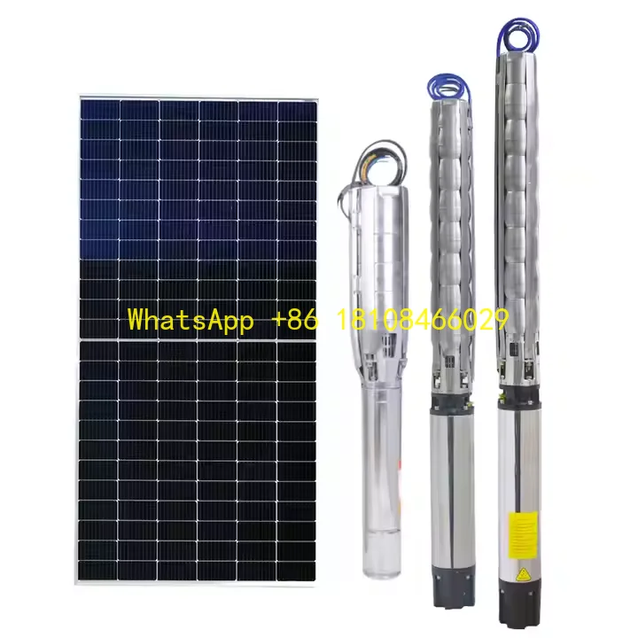 

Waterproof & Anti-Sand Impeller for Clean Water Customizable 24 Volt DC Submersible Deep Solar Pump for Agricultural Use