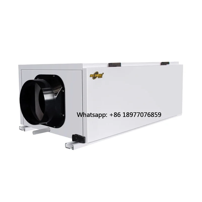 High Performance Ceiling 56 Liter Ducted Dehumidifier 110v Indoor Pool Dehumidifier Ducted Type