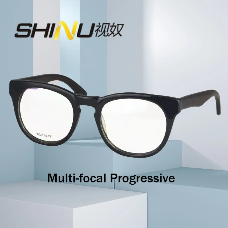 

Очки синего света, мужские умные прогрессивные мультифокальные линзы, прогрессивные фотохромные очки, деревянные очки, ацетатная оправа