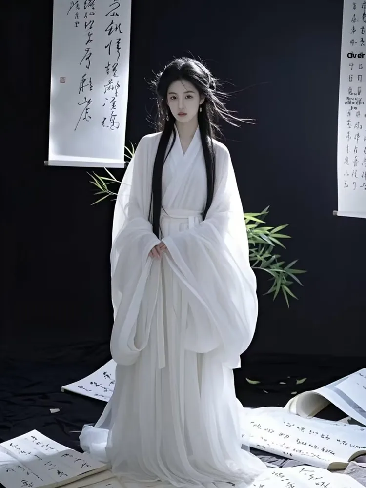 

Новый винтажный костюм в китайском стиле для фотостудии, одежда для фотосессий в стиле акварельной живописи с древней атмосферой, для персональных художественных фотосъемок