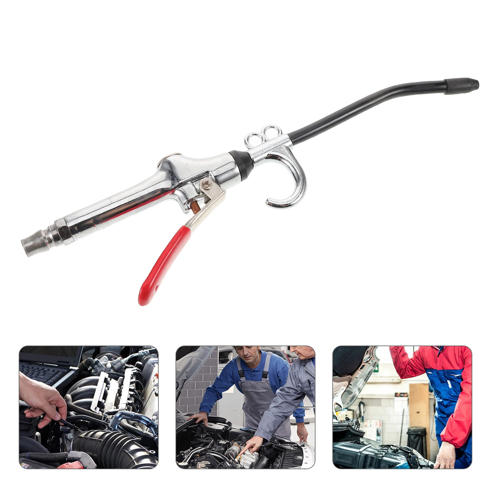 

Aluminum Alloy Dust Blower High Pressure Pneumatic Zinc Alloy Car Cleaning Tools Lightweight Performance Efficient Blow