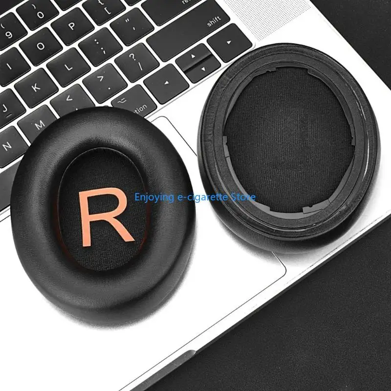2 Teil/satz Gaming Headset Ohrpolster Atmungsaktiv für H3S Kopfhörer Y4QF – Detail 5