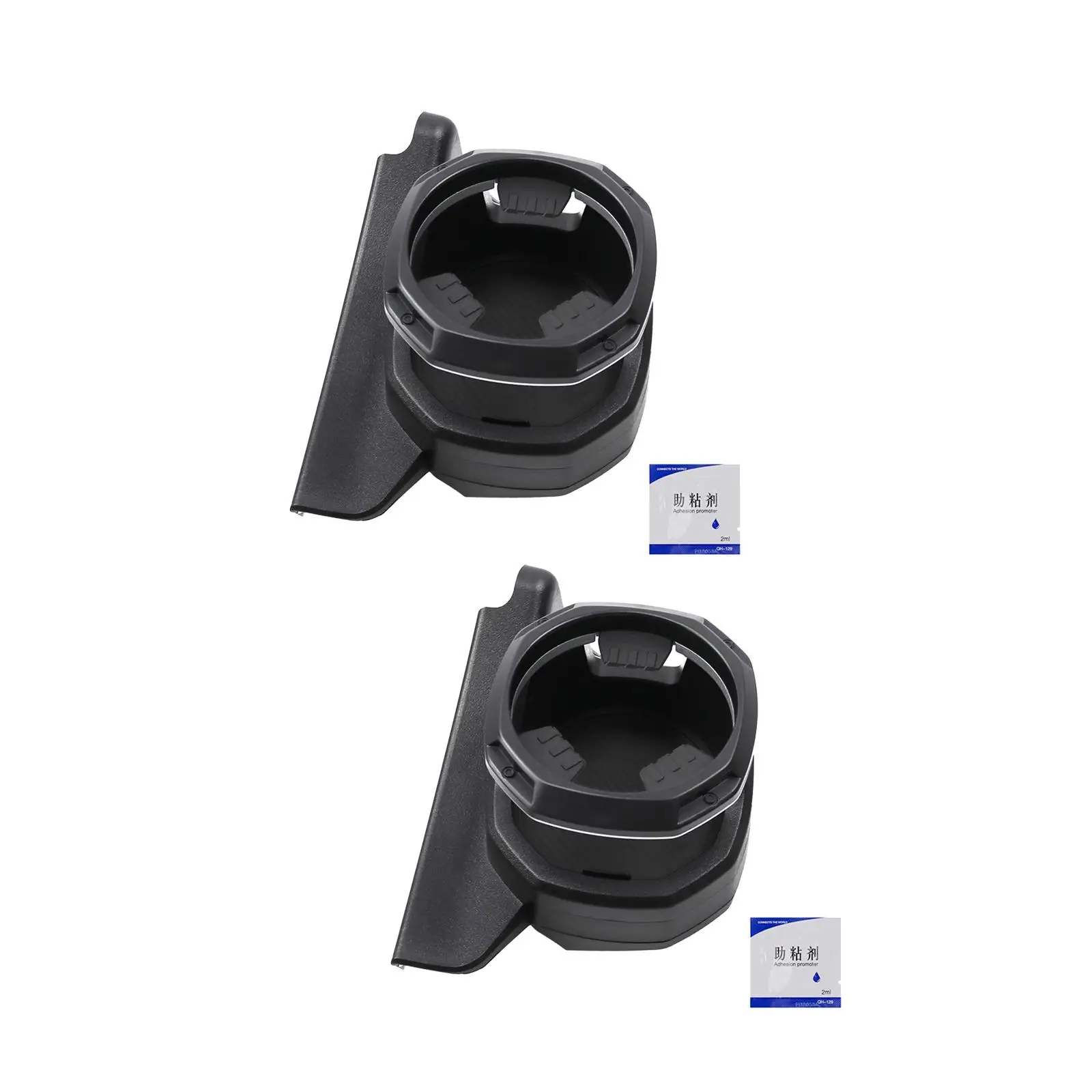 

2 Pieces Car Window Cup Holder High Performance Drink Stand for Jeep Wangler JL