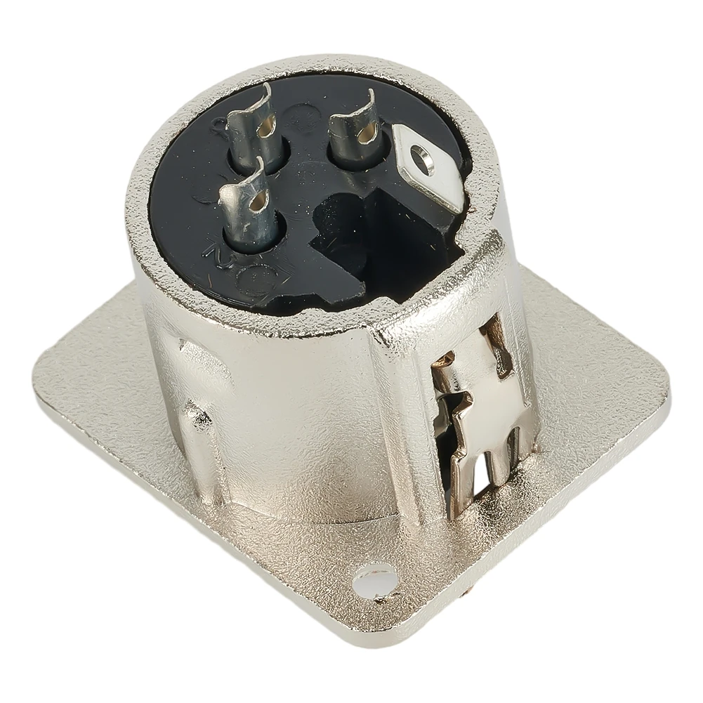 Heavy Duty XLR Chassis Socket for Patch Bay and Snake Cable Applications Built to withstand demanding environments