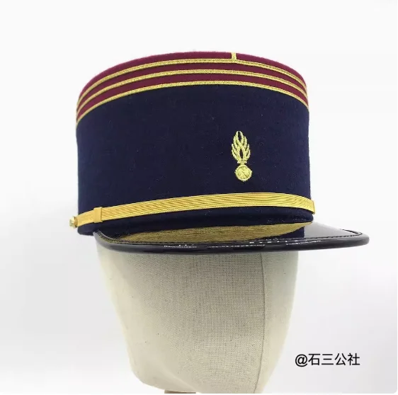 French Kepi Hat Kopi Hat Cylindrical Hat Flat Top Hat Reprint Version