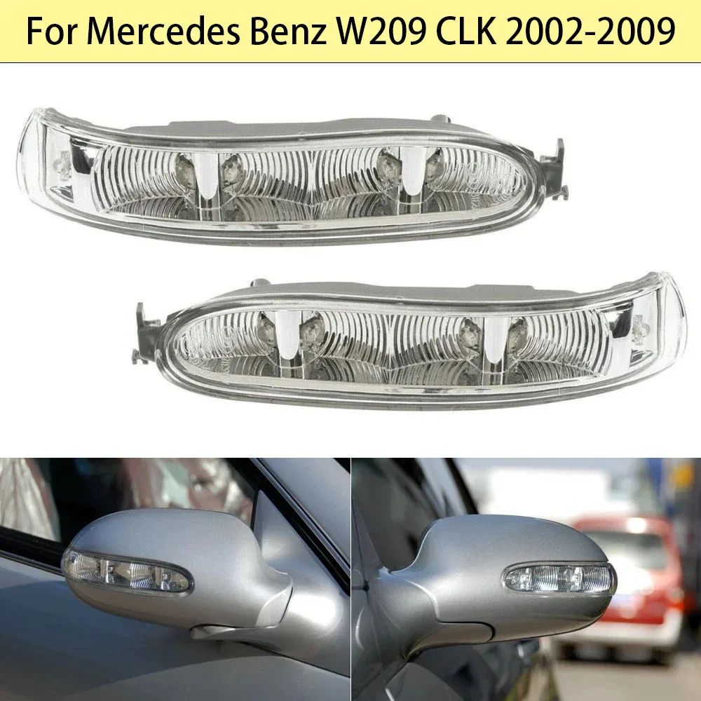 

Car Reversing Mirror Turn Signal Indicator Light A2308200721 A2308200821 for Mercedes Benz W209 CLK 2002-2009