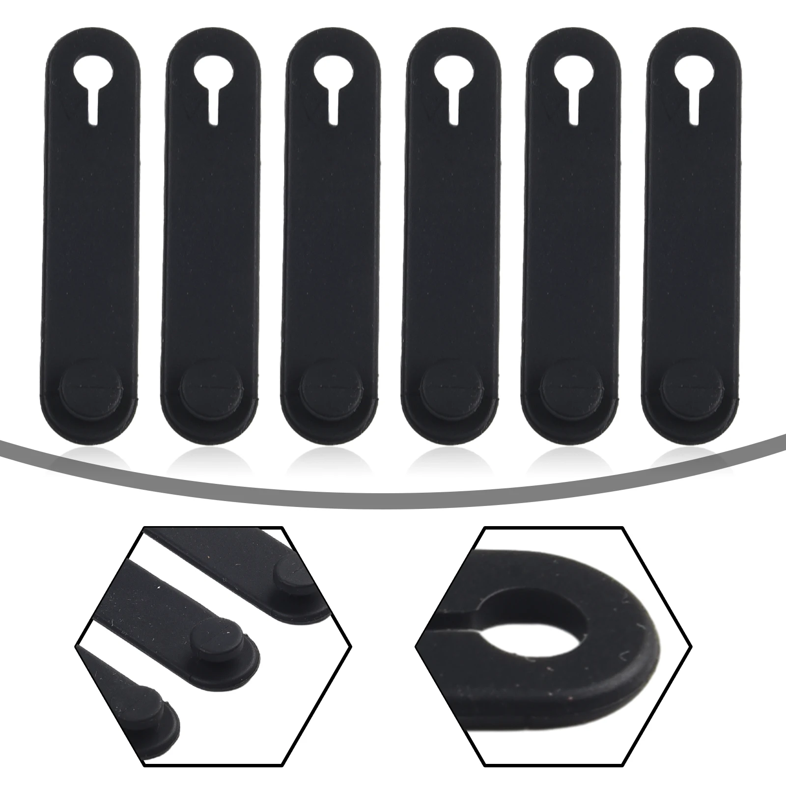 For Motorcycle Frame Rubber Securing Tie’s Motorcycle Accessories Anti Hardening For Motorcycle Frame Good Elasticity