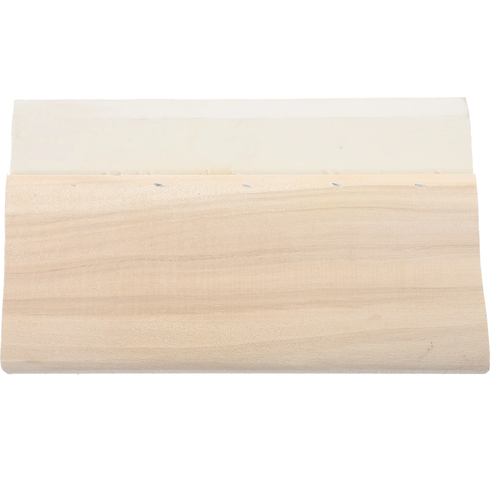 

Squeegee For Screen Printing Rubber Blade Wooden Handle Durable Ink Scraper Textile Fabric Hand Printing Tool Flat Wood