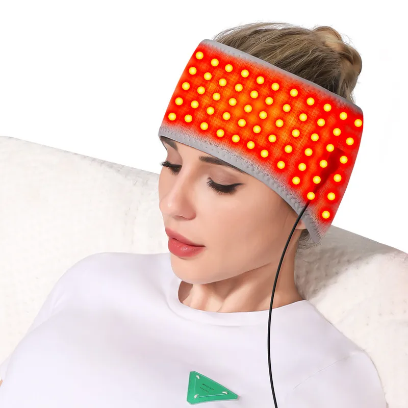 

Подушечка для головы с подогревом красного света - 3-уровневое нагревание и таймер - Расслабление головы, горячий компресс, снятие дискомфорта, ежедневный уход за головой