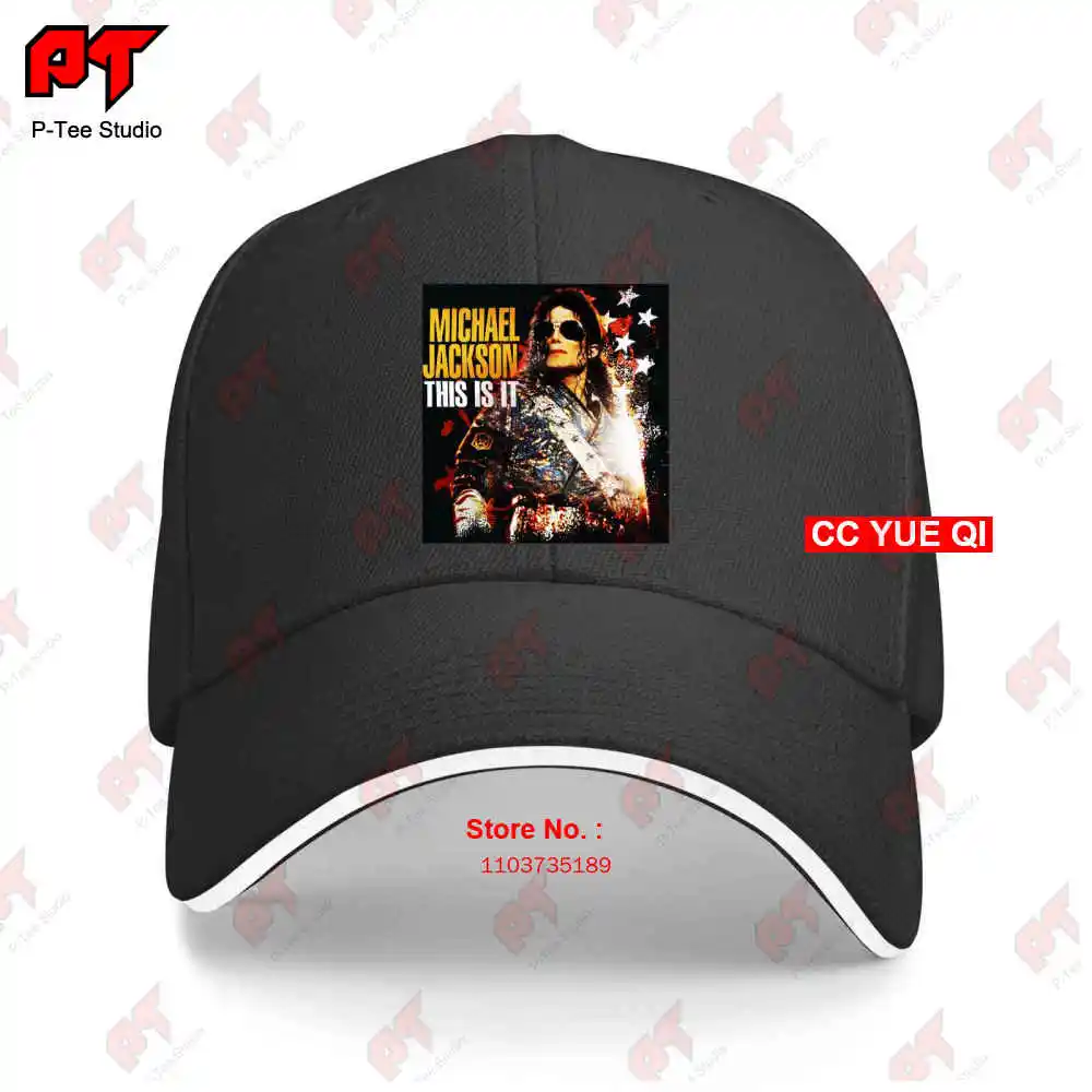 Michael Jackson Reprint Baseball Caps Truck Cap 6Y2E