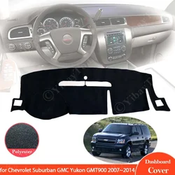 For Chevrolet Suburban GMC Yukon GMT900 2007 ~ 2014 2008 2009 2010 Dashboard Cover Mat Carpet Dashmat Pad Sunshade Accessories