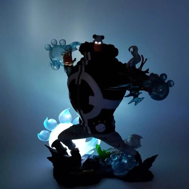 

One Piece Gk LX MAX King Shichibukai Bartholomew Big Bear Tyrant Bear Glowing Figure Model Ornament Toy Collection Gift