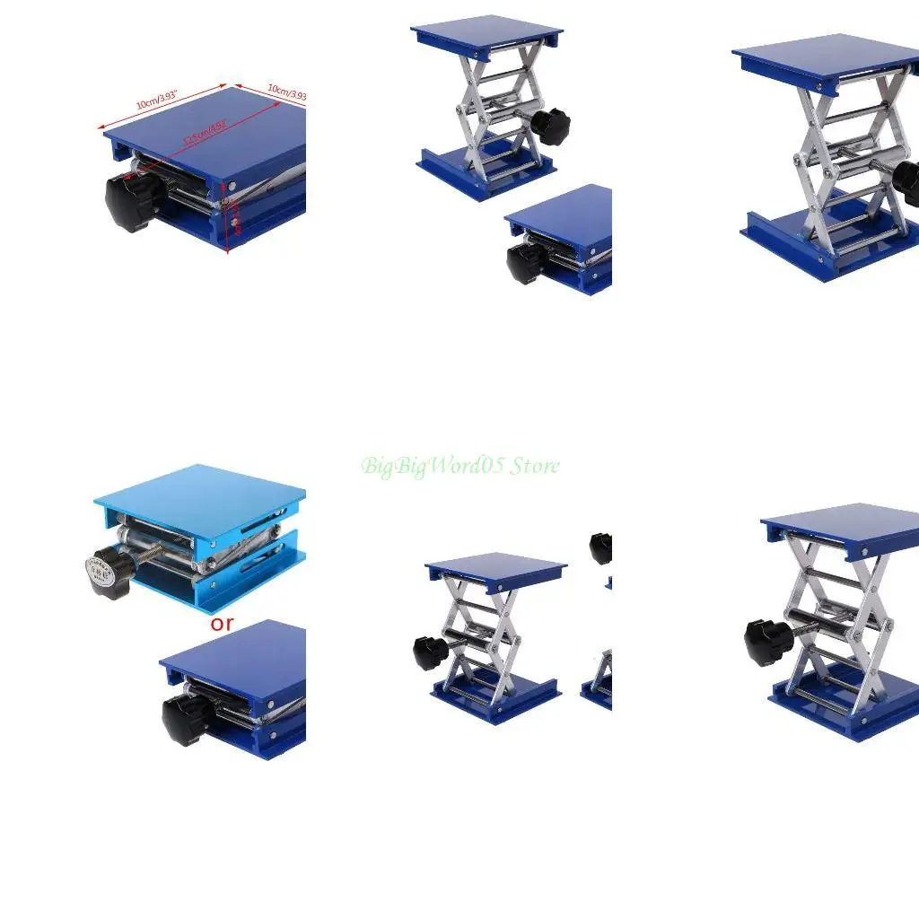 

24TE 4 "x 4" подъемный стол для алюминиевого фрезерного станка, деревообрабатывающая гравировальная лаборатория, подъемная