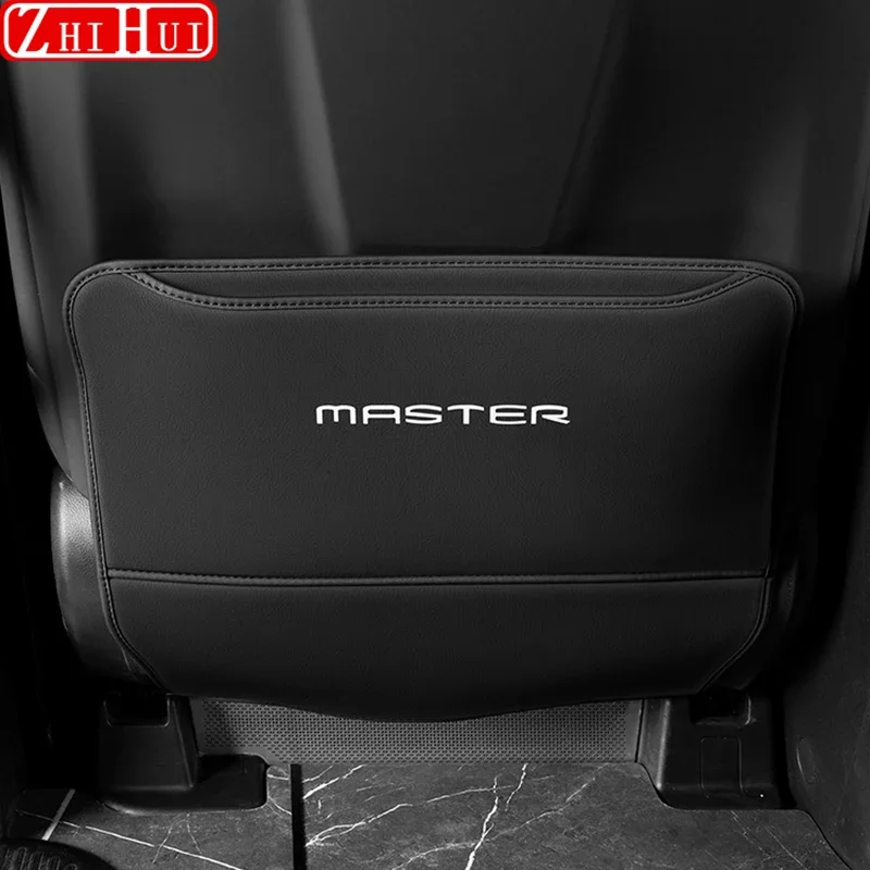 

For GAC M8 2024 2023 2025 Car Styling PU Leather Anti Kick Mat Pad Anti-kick Protector Mats Seat Back Protector Auto Accessories