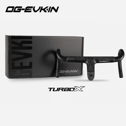 OG-EVKIN HB-TURBO Carbon Road Integrated Full Cabling Handlebar 28.6mm Handlebars For Road Racing Bicycles Handle Bar Bicycle