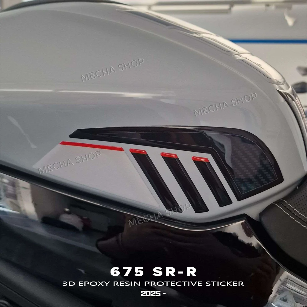 

Наклейки для мотоцикла 675SRR для CF MOTO 675SR-R 2025-2026, накладка на бак, 3D-стикер из смолы, комплект защиты