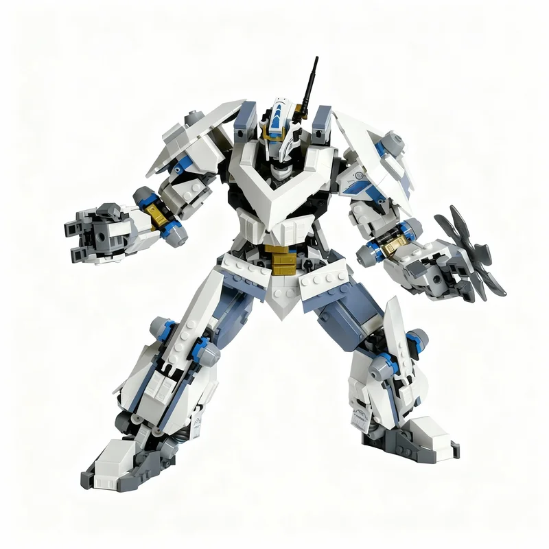 1049pcs MOC Legacy Zane S Titan Mech Modification Ninjago Model Building Blocks Toys Architecture Christmas Gift Kids Brick view 5