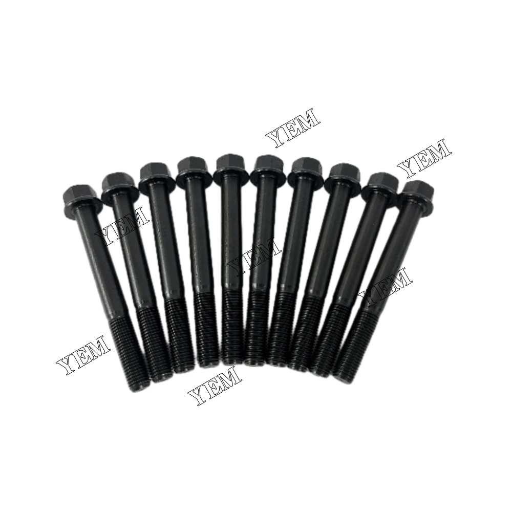 

10PCS Z750 Cylinder Head Bolt For Kubota Engine Parts