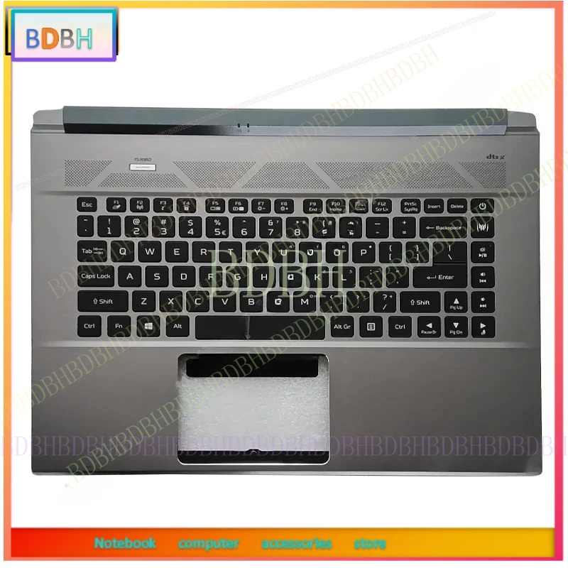 For Predator Triton 500 SE PT516-52s Original New US Keyboard Laptop Palmrest Upper Top Case Backlight Replacement Keyboard