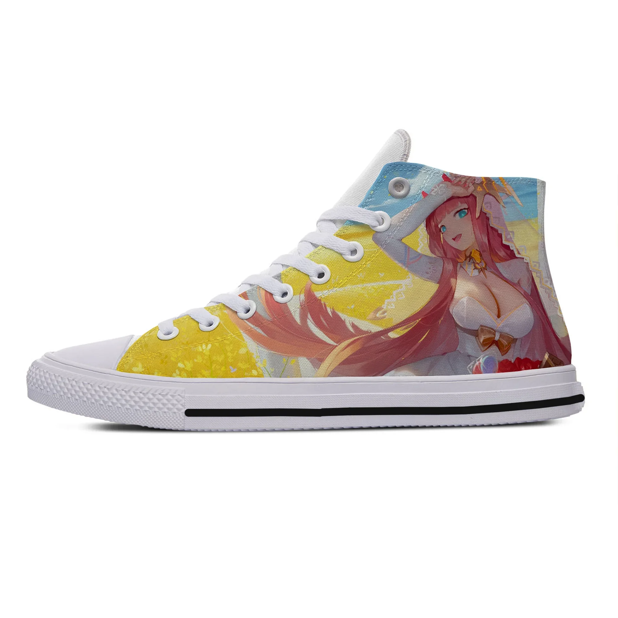 

Hot New Shoes Anime DARLING In The FRANXX High Top Lightweight Board Shoes Lightweight Casual Breathable Fashion Canvas Shoes