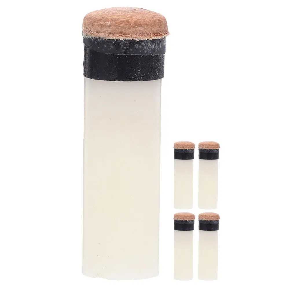 

Набор из 5 профессиональных сменных наконечников для бильярдных киев, на винтовой защелке, прочные, долговечные, для точного контроля, для вечеринок и игр