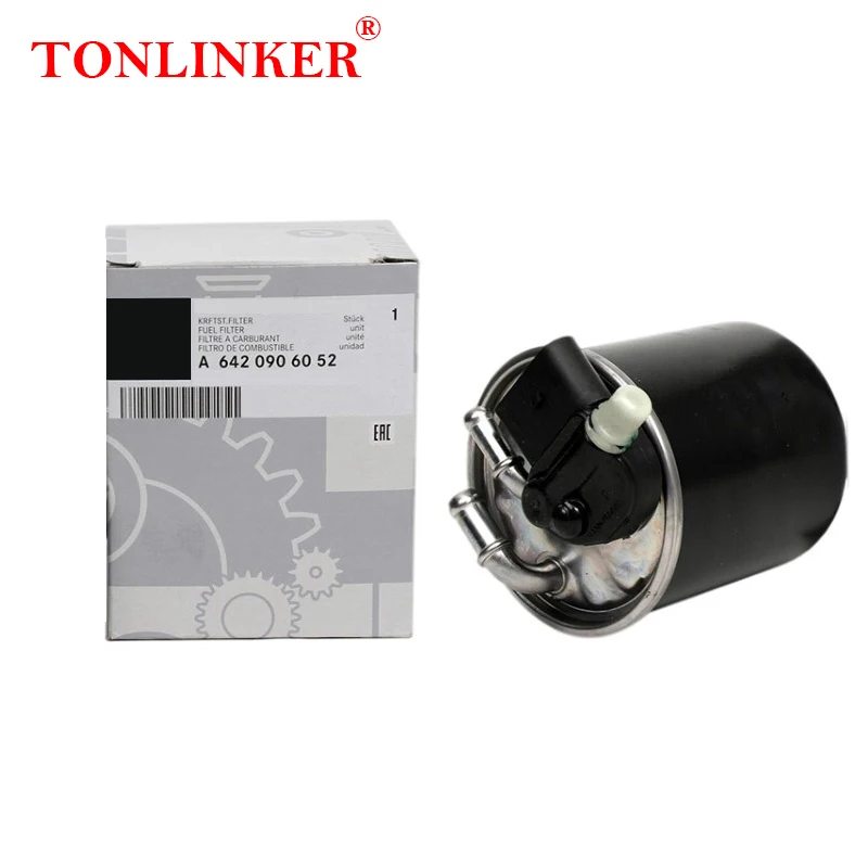 TONLINKER Fuel Filter A6420906052 For Mercedes Benz GLA-Class X156 2013-2020 GLA 200d 200CDI 220d 220CDI 4MATIC Engine OM651