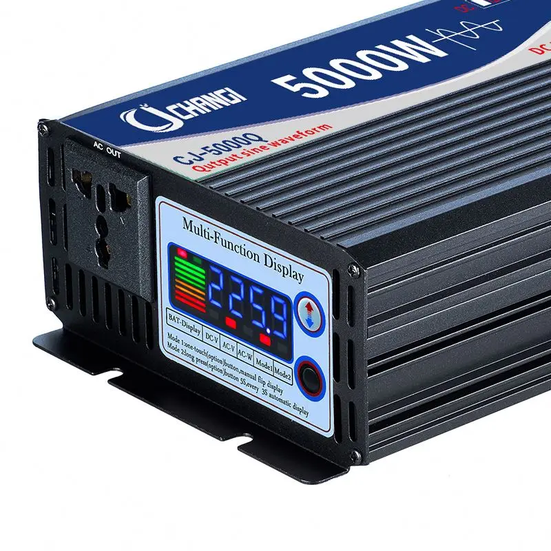 Pure Sine Wave Power Inverter 12V Converter to 230V Power Inverter 5000W 24V 220V DC to AC Power Inverter Price List