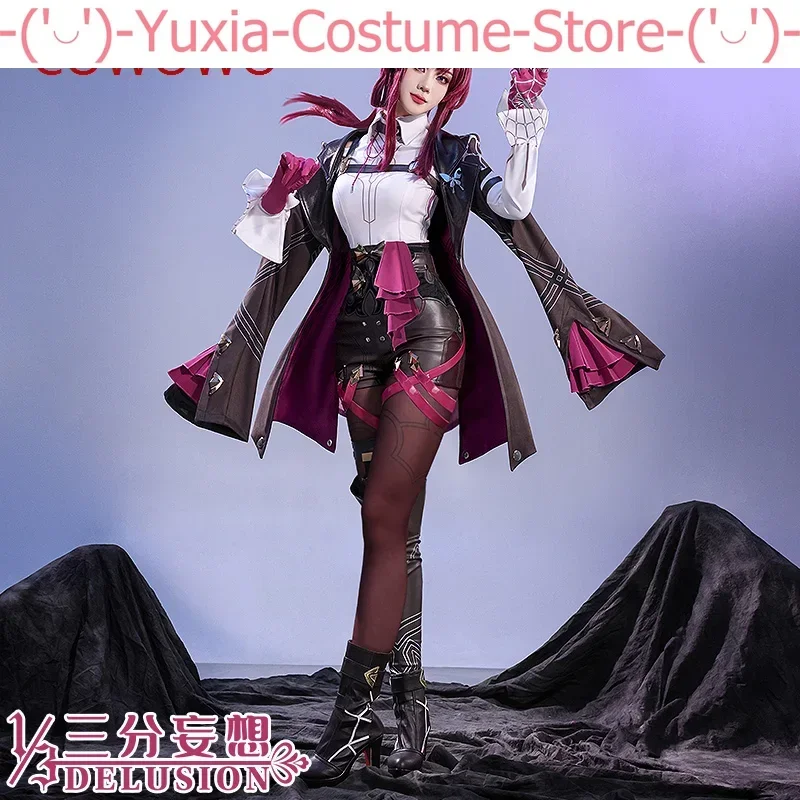 Anime Honkai: Star Rail Kafka Gorgeous Ancient Cosplay Costume Halloween Carnival Party Role Play Outfit Game Suit Cos Clothing