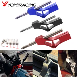 Aluminum Adjustable Height Lever Car Gear Shift Knob Extender Shifter Extension Single Bend Car Shifter Extender