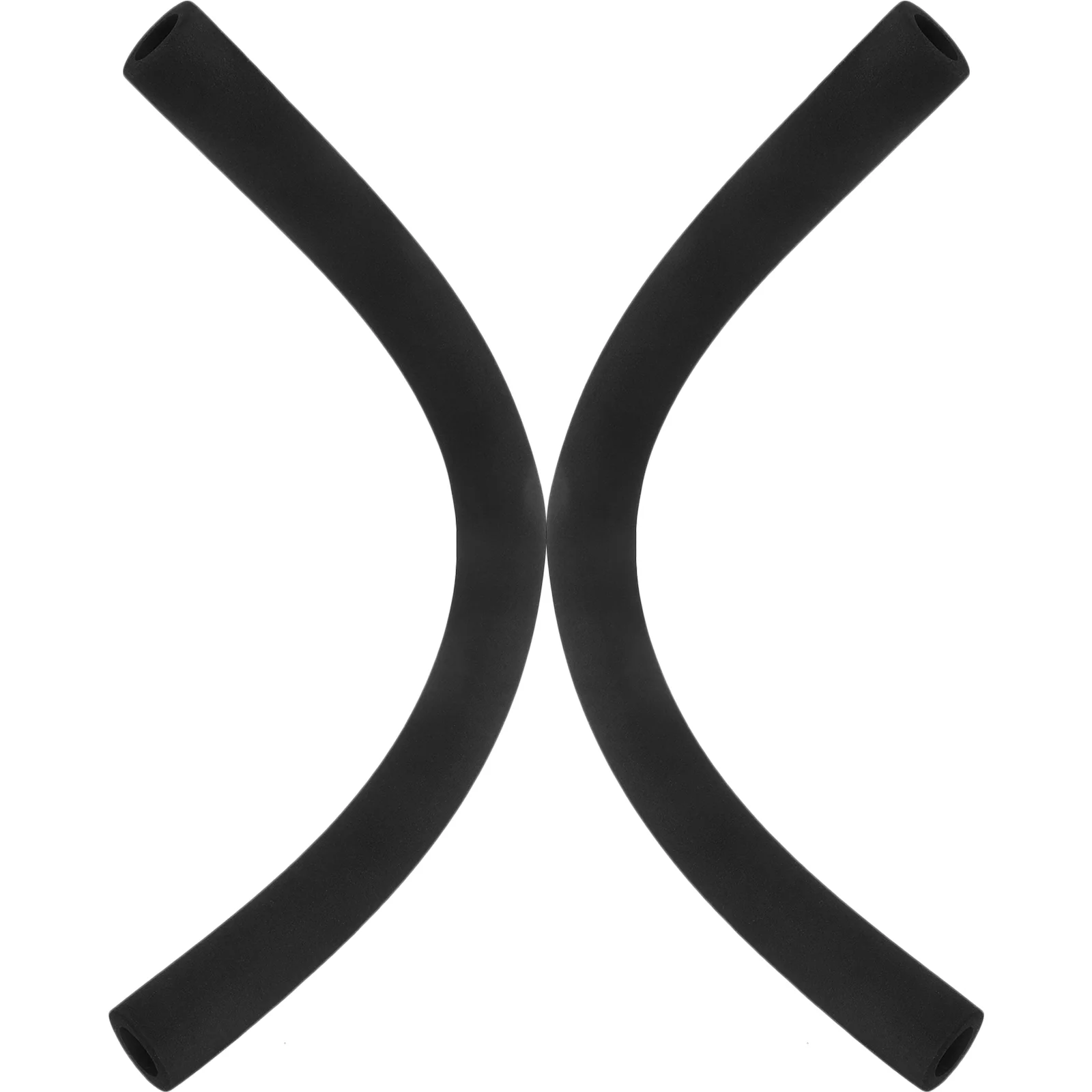 2 Pcs Baby Bike Handlebar Cover Inflatable Seat Snap Strollers Sponge Pull The Cart